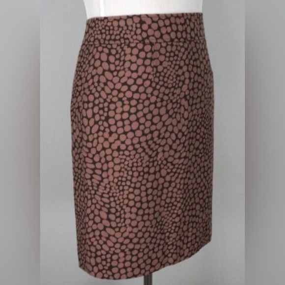 LOFT Dresses & Skirts - Ann Taylor Loft pencil skirt - pink and brown - size 10